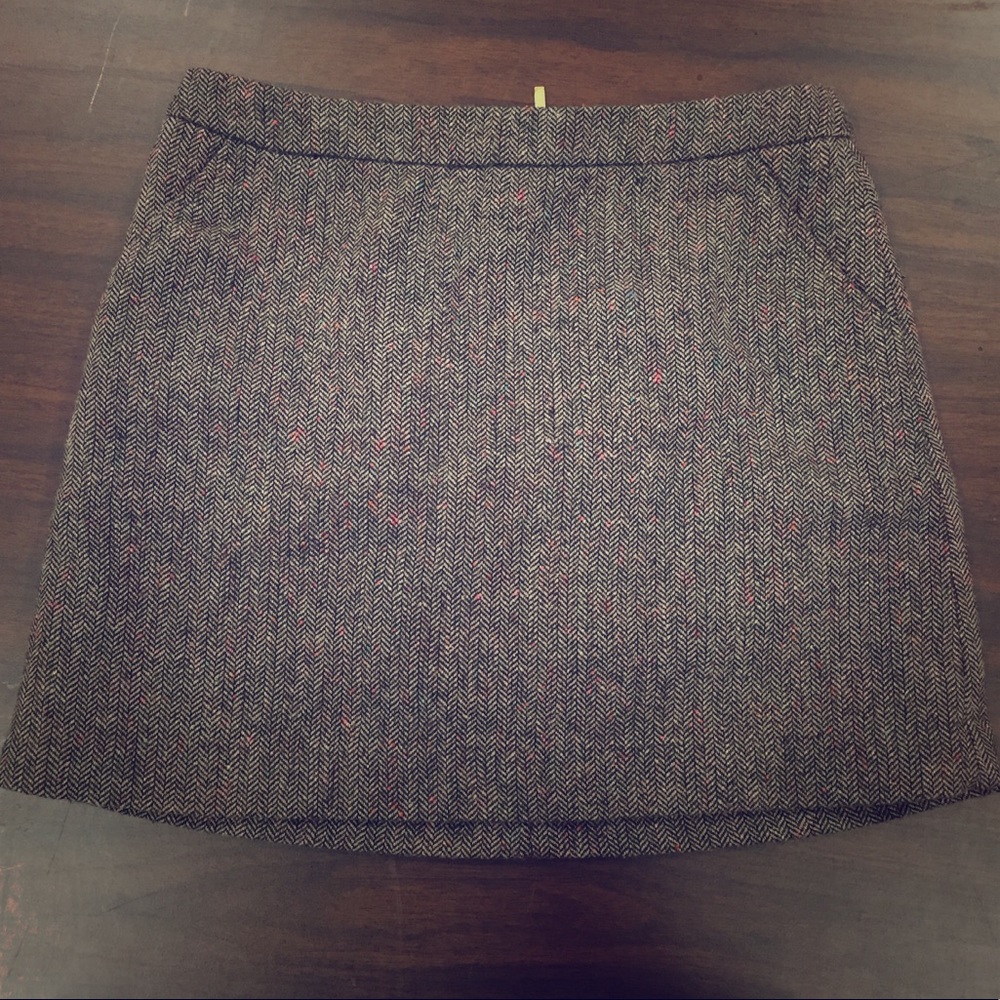 H&M Wool Mini Skirt